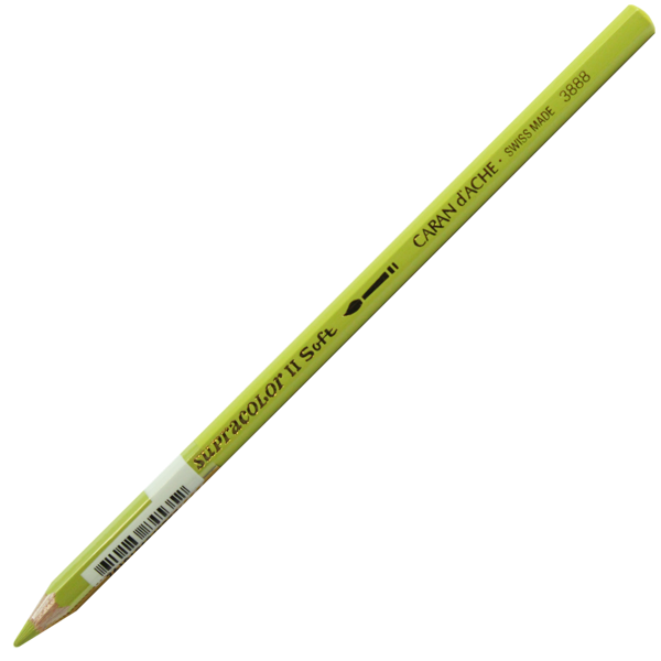 Lápis Aquarelado Caran D'Ache Supracolor 015 Olive Yellow